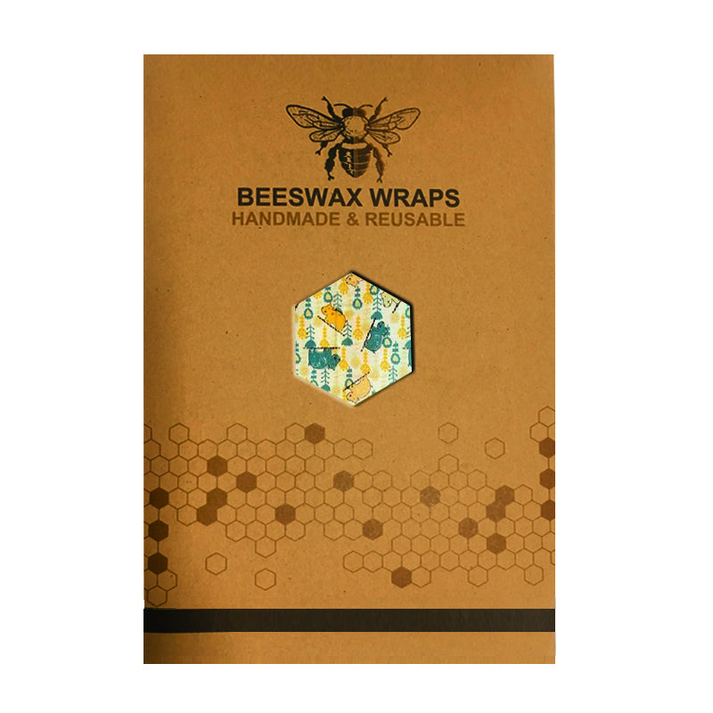 Eco Friendly Reusable Organic Beeswax Cloth Wrap