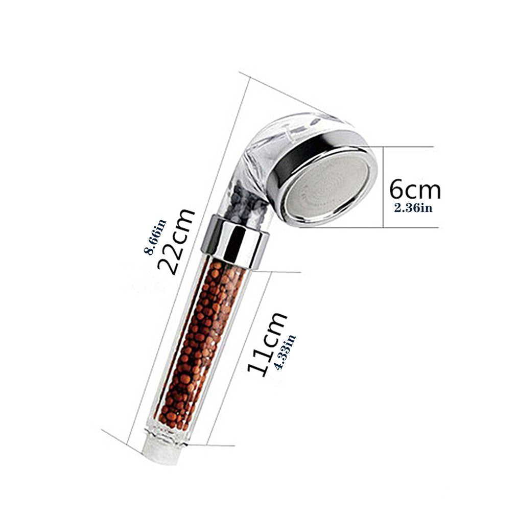 Water Therapy Bathroom Shower Head - Negative Ion SPA