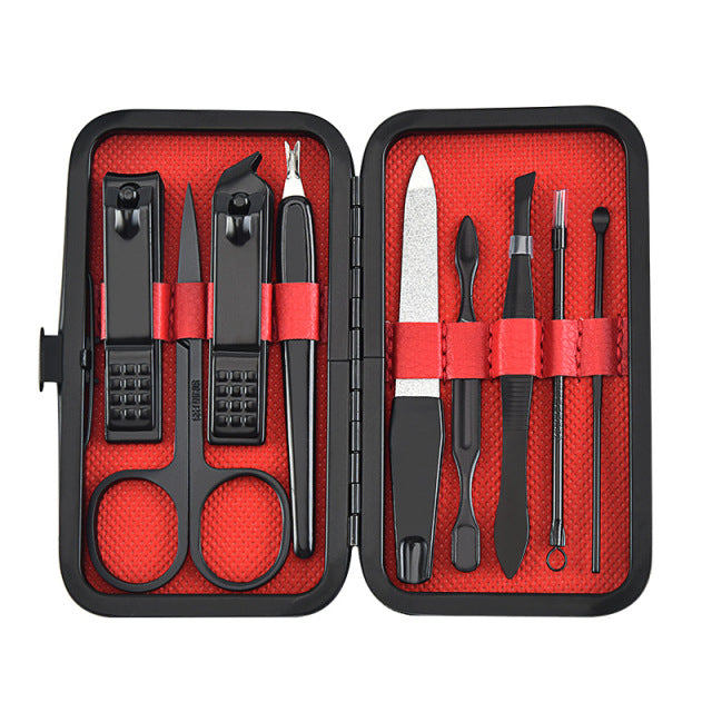 Manicure Pedicure Set with Case