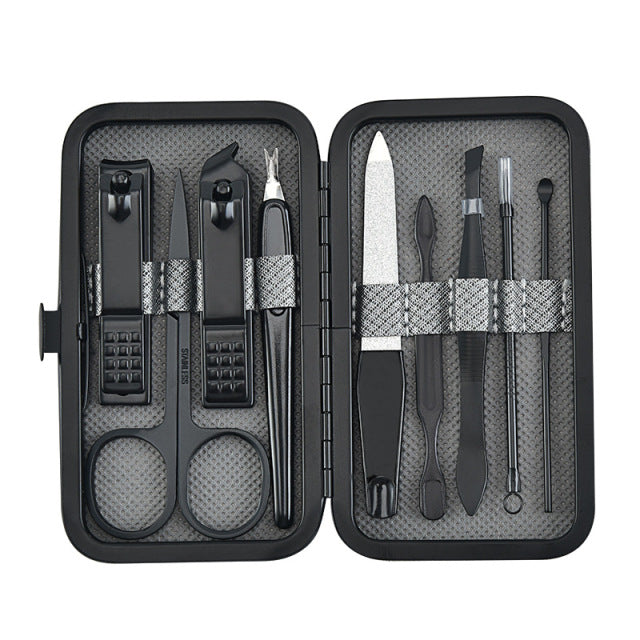 Manicure Pedicure Set with Case
