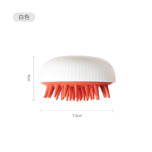 Head & Scalp Silicone Massage Brush