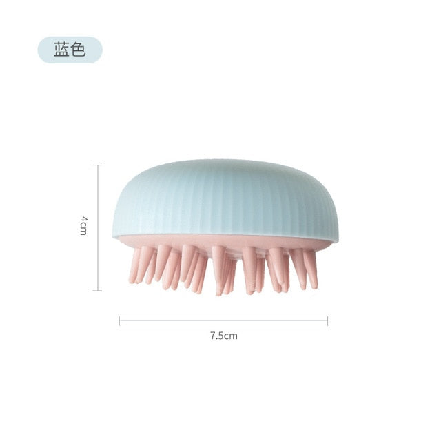 Head & Scalp Silicone Massage Brush