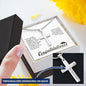 Personalized Stainless Steel Cross Necklace