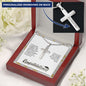 Personalized Stainless Steel Cross Necklace