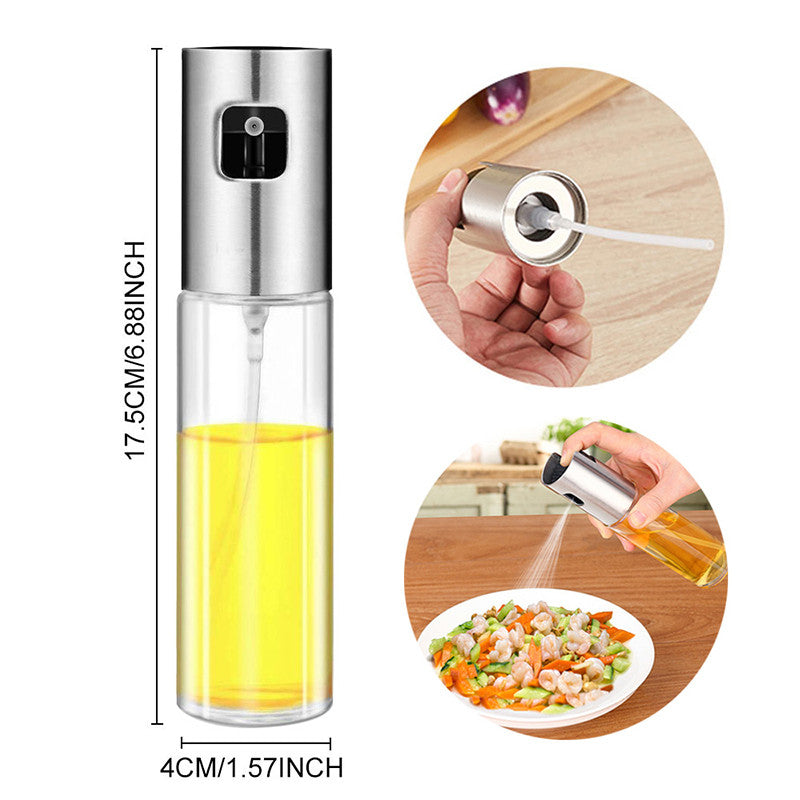 Refillable Glass Olive Oil Kitchen Mister