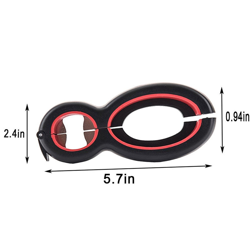 Multi-Functional 6-in-1 Bottle Opener