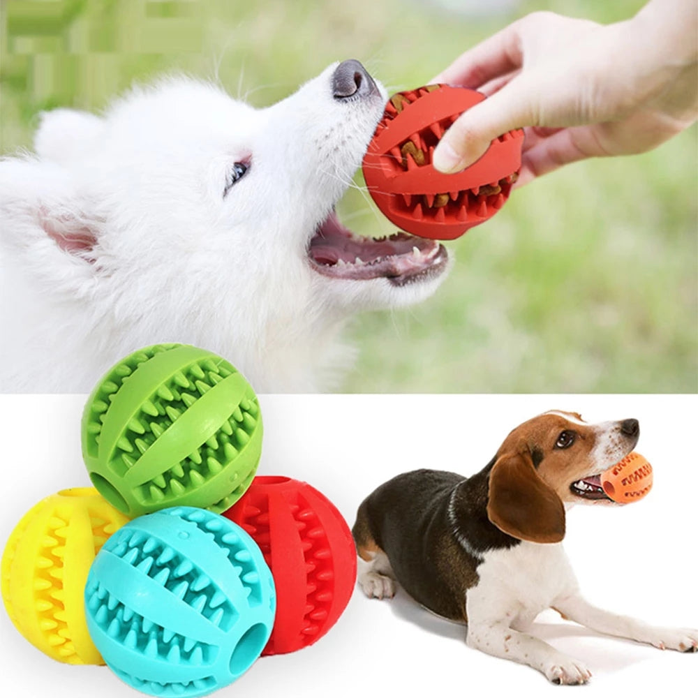Dog Chew Ball Wedge Snacking Toy