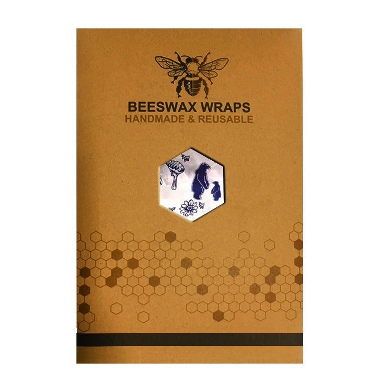 Eco Friendly Reusable Organic Beeswax Cloth Wrap