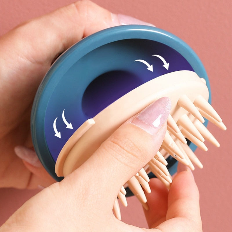 Head & Scalp Silicone Massage Brush