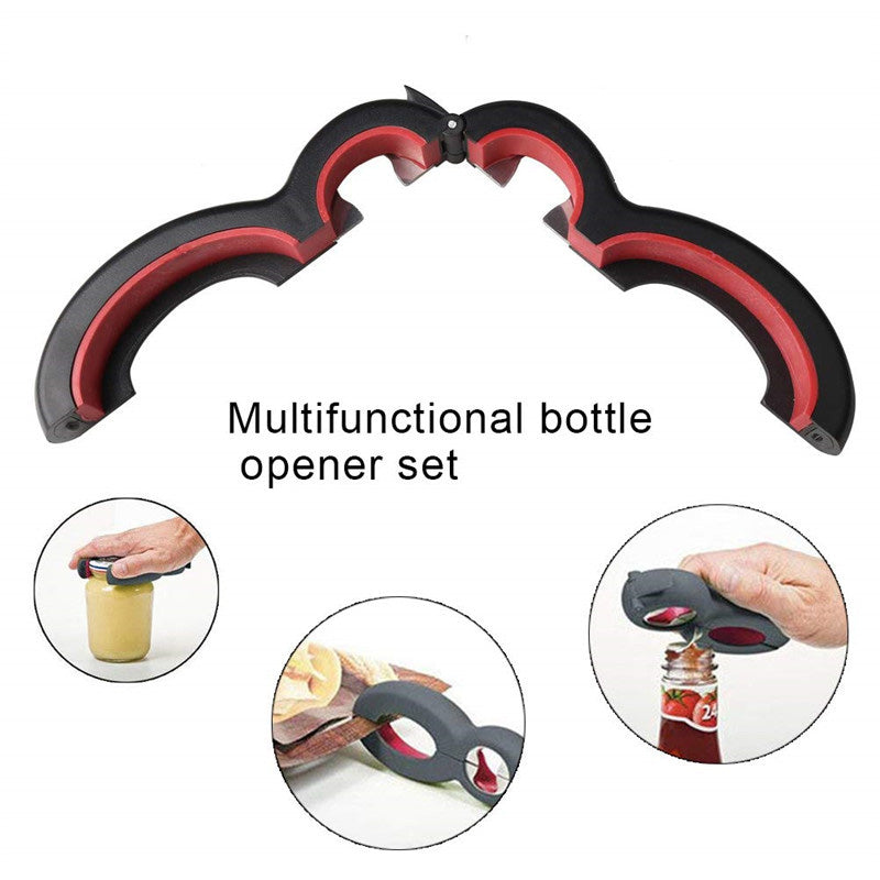 Multi-Functional 6-in-1 Bottle Opener