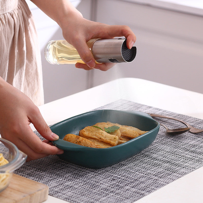 Refillable Glass Olive Oil Kitchen Mister