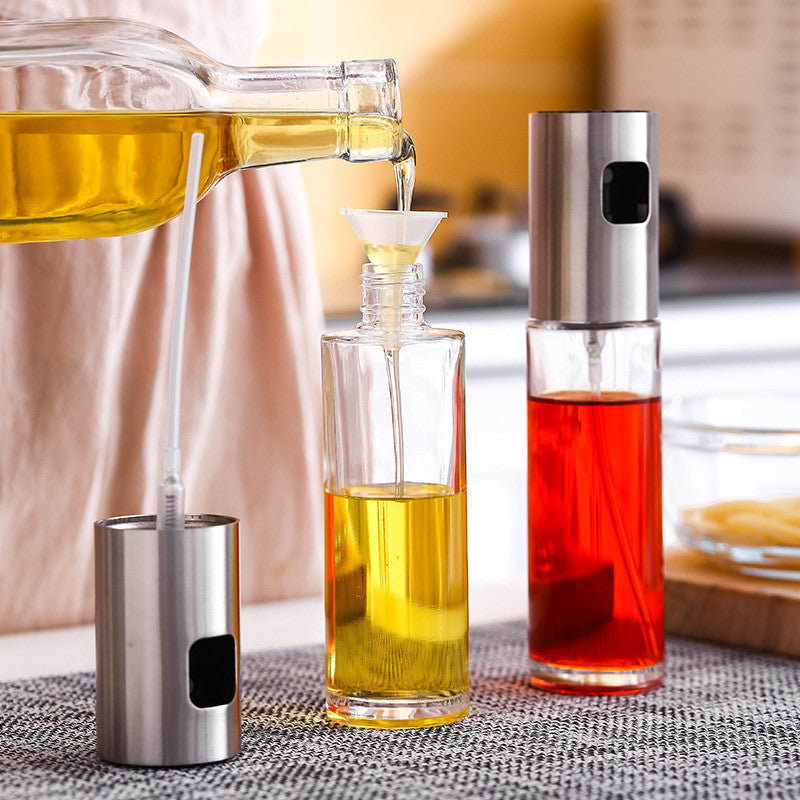 Refillable Glass Olive Oil Kitchen Mister
