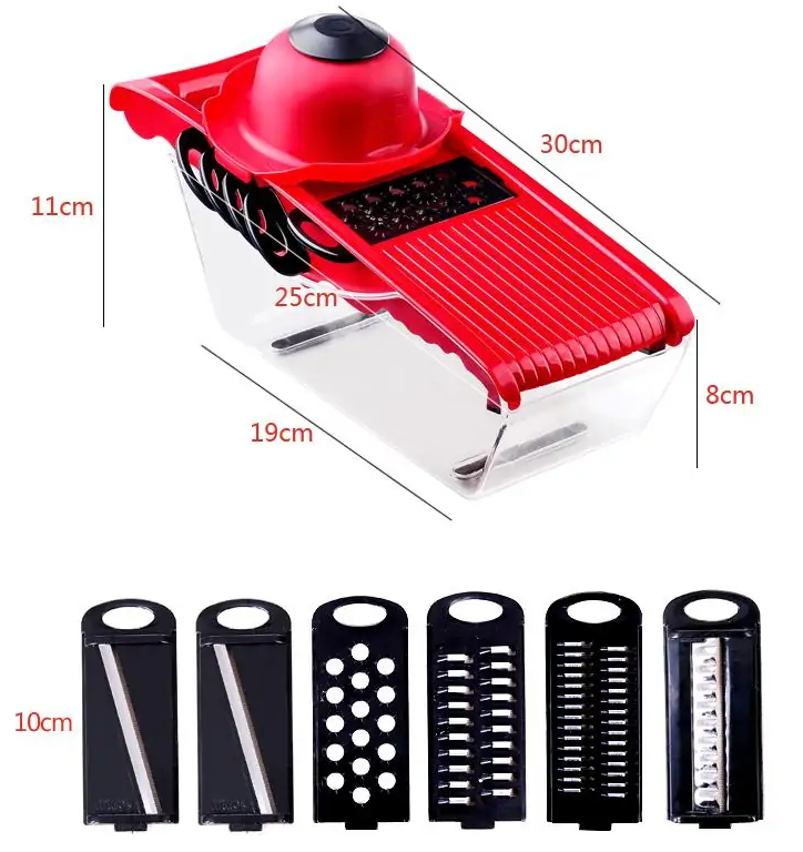 Multifunction Kitchen Slicer -6 Blades