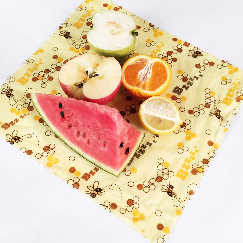 Eco Friendly Reusable Organic Beeswax Cloth Wrap