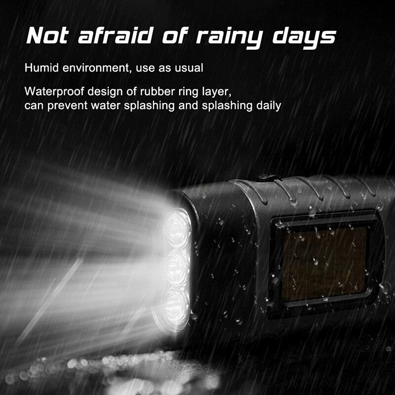 Powered Rechargeable Flashlight